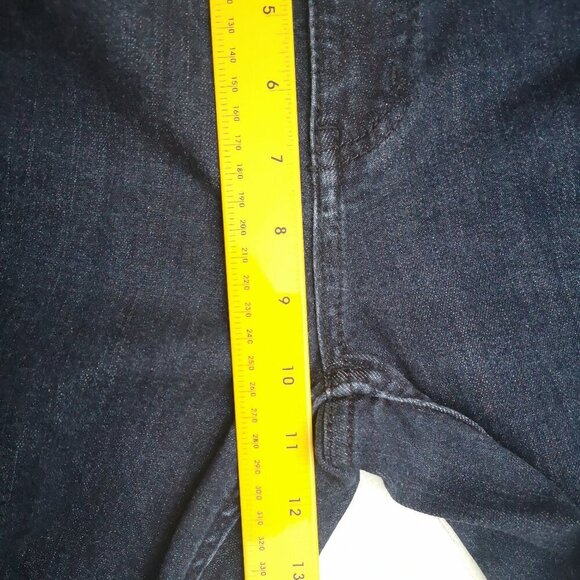 Calvin Klein Jeans Ladies Size 4 Dark Wash High Rise Skinny Blue Jeans - Picture 11 of 12